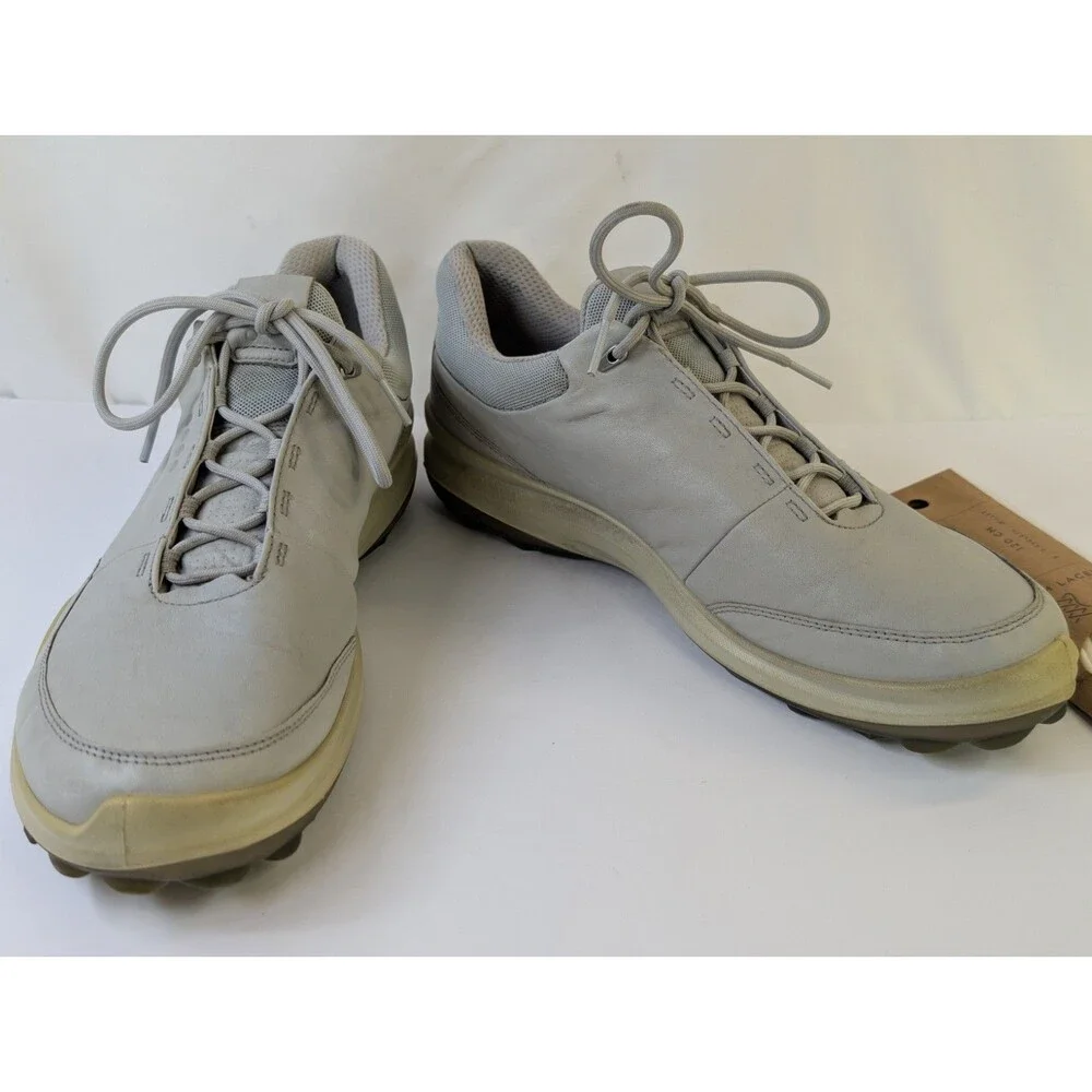 ECCO Golf Biom Hybrid 3 Shoes Concrete Grey Men's EU 44 US 10-10.5 Extra Width